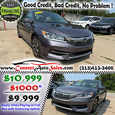 2016 HONDA ACCORD EX