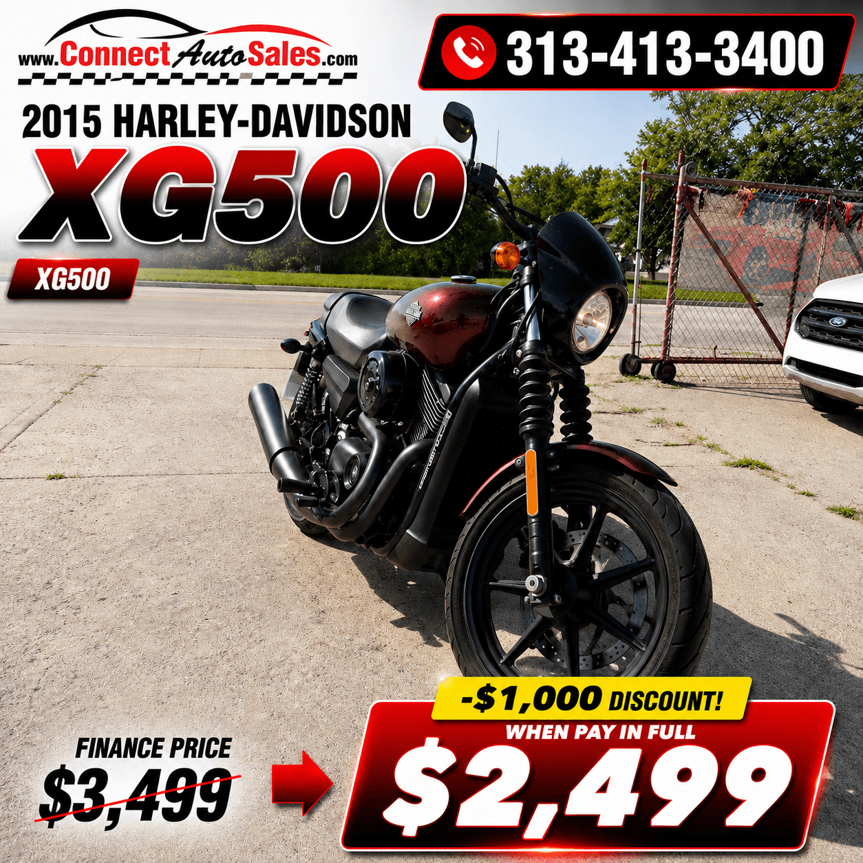 2015 HARLEY-DAVIDSON XG500
