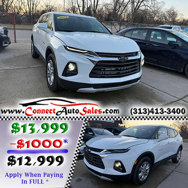 2021 CHEVROLET BLAZER 2LT