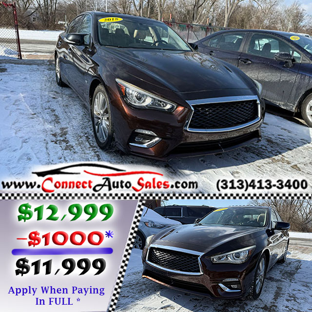 2018 INFINITI Q50 LUX