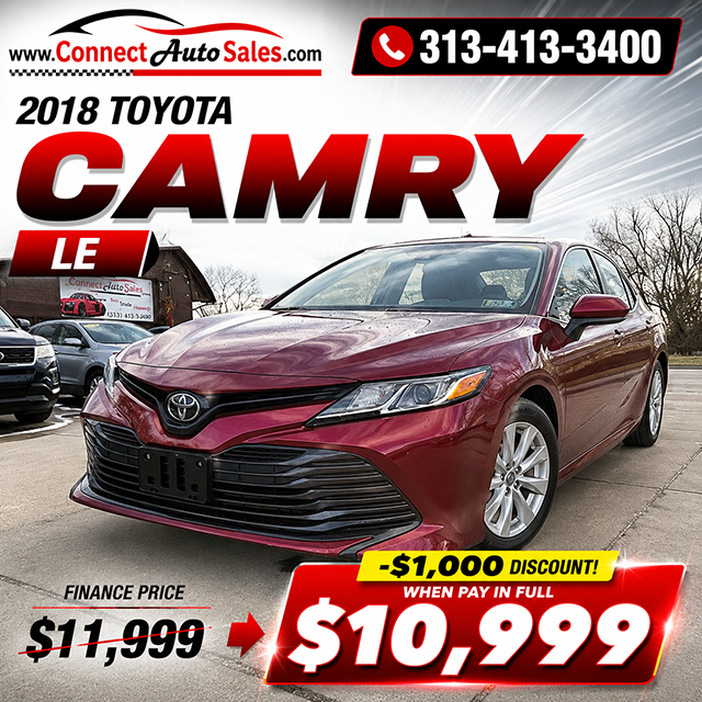 2018 TOYOTA CAMRY L