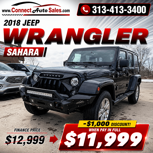 2018 Jeep WRANGLER UNLIMITED SAHARA