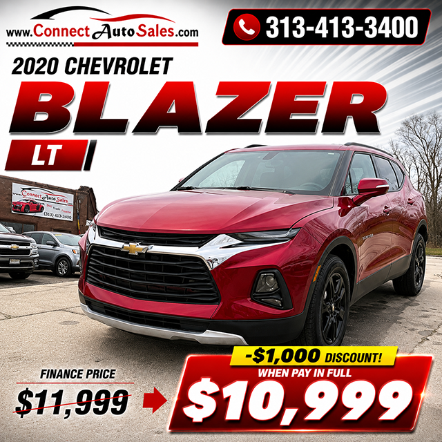 2020 CHEVROLET BLAZER 1LT