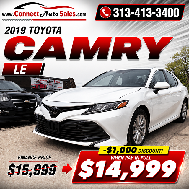 2019 TOYOTA CAMRY L
