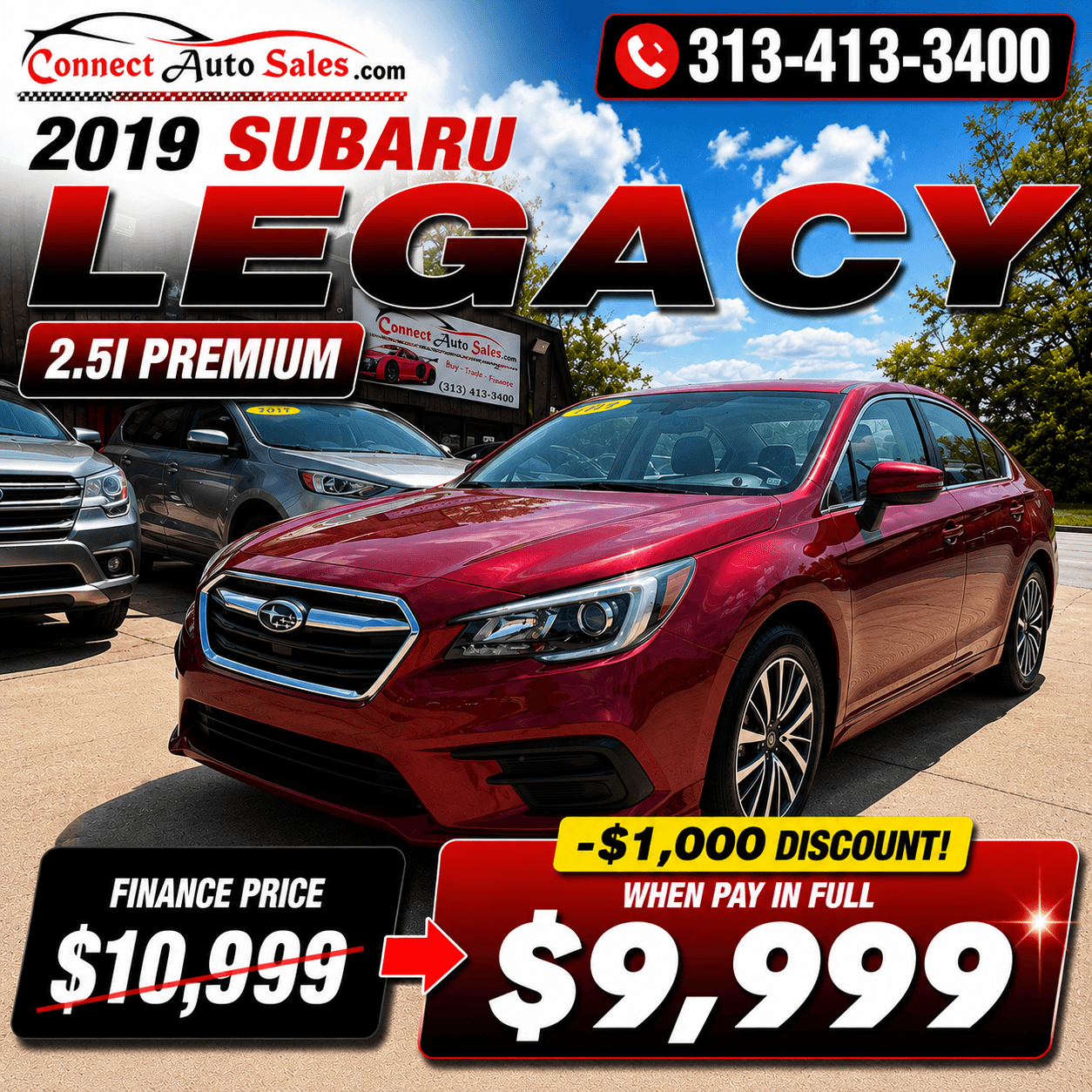 2019 Subaru Legacy 2.5I PREMIUM