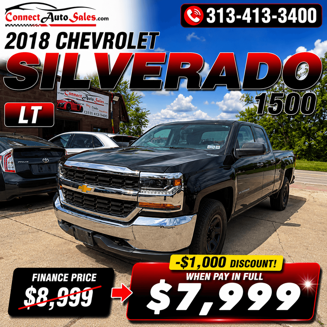 2018 CHEVROLET SILVERADO LD 1500