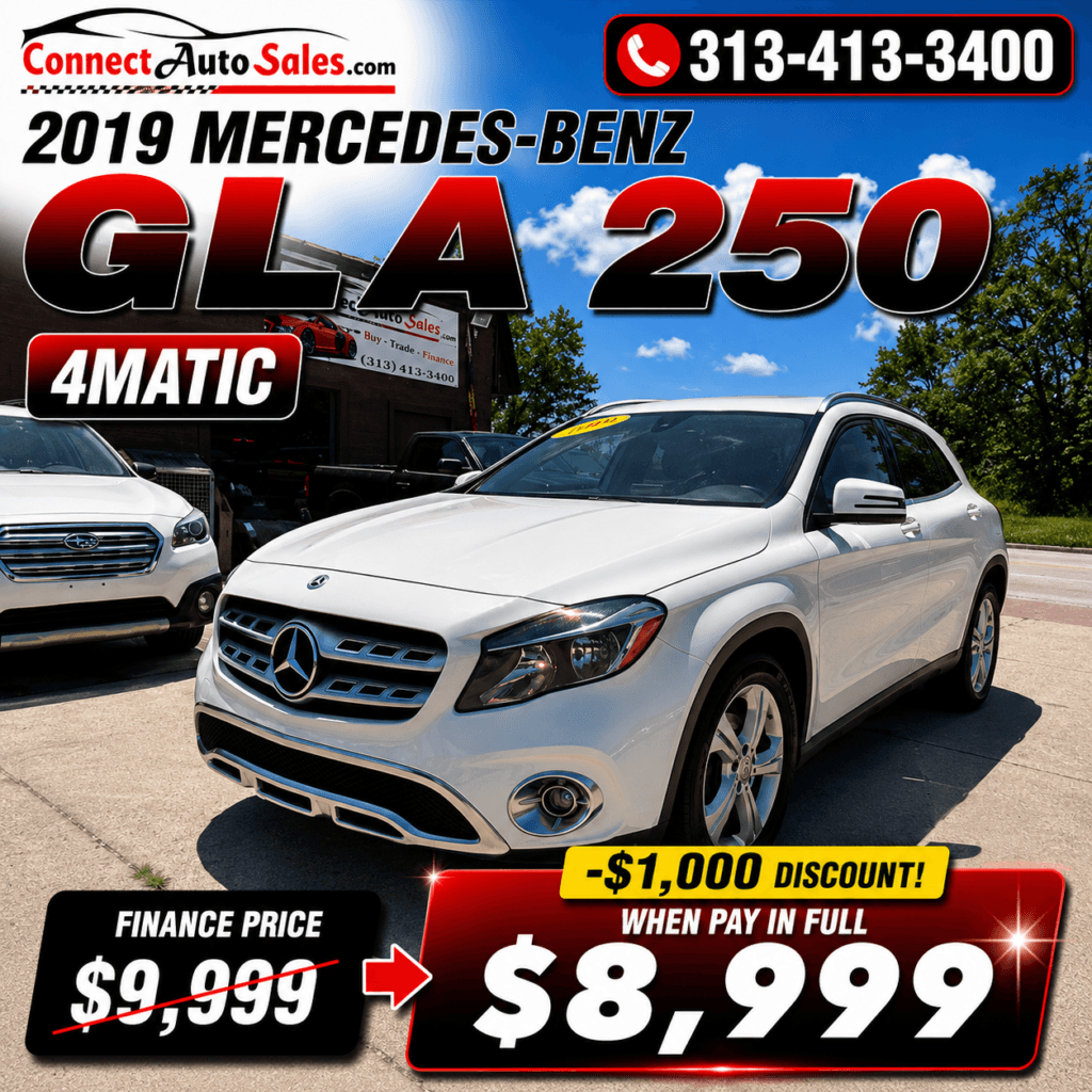 2019 MERCEDES-BENZ GLA 250 4MATIC