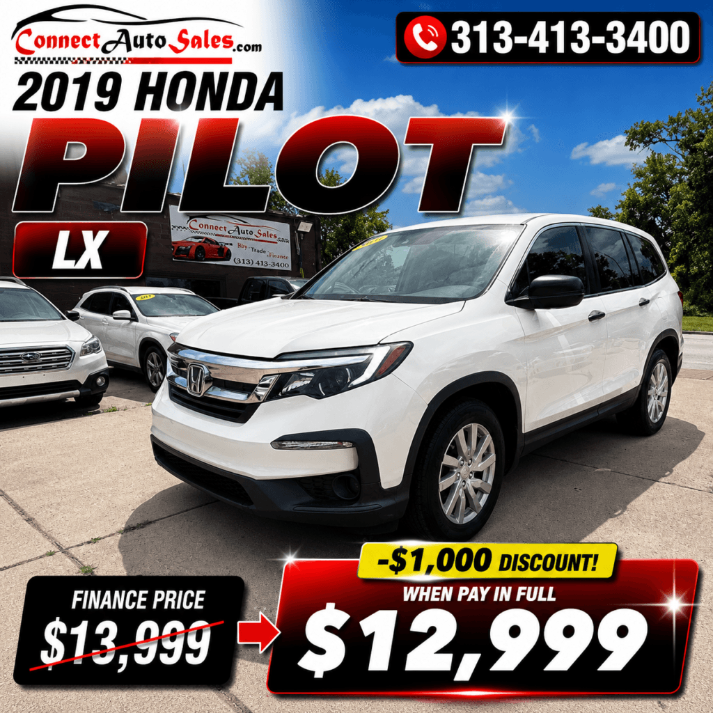 2019 HONDA PILOT LX
