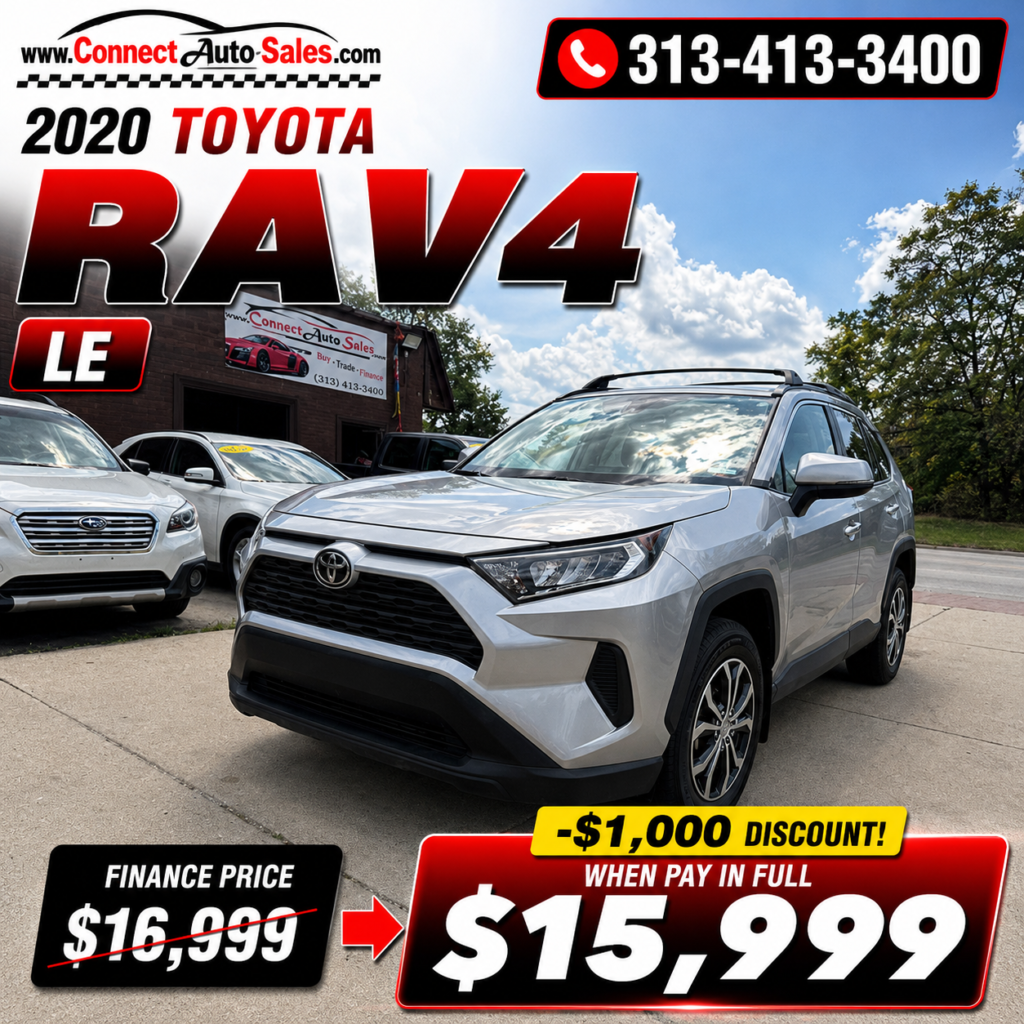 2020 TOYOTA RAV4 LE