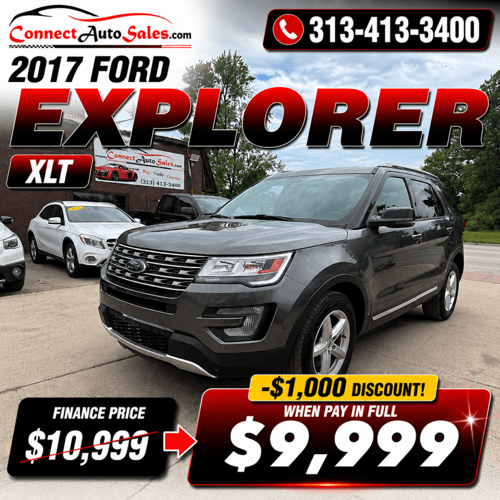 2017 FORD EXPLORER XLT